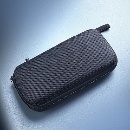 Image of Wolfteeth Vape Pen Case, Small Travel Case, with Loops, Black | EVA Hard Shell, Shockproof, Portable, Compact&Lightweight, For Vapes, Carts, Vape Battery, Disposables, Fits in Purse, Travel