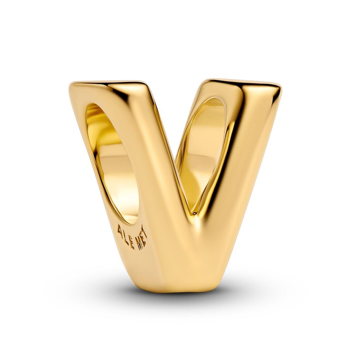 PANDORA Buchstabe V Alphabet-Mini-Charm 763968C00 Charm Anhänger