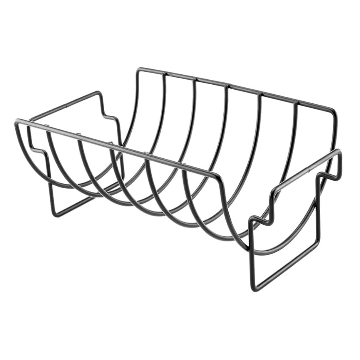 Toddmomy Supporto per Barbecue in Ferro, Leggero e Portatile, per Grigliate All'aperto, Accessorio Pratico per Carne e Pollo