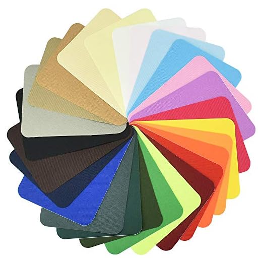 GOLRISEN 26 stycken lappar att stryka på stryk lappar jeans lappar stryka på klister twill tyg lapp klistermärken färgglada stryk på lappar strykning för barn vuxna kläder denim reparation design