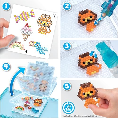 Aquabeads - Solid Bead Pack - Water Fuse Bead Refill Pack image 5