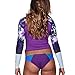 Roxy Women's Caribbean Sunset Long Sleeve Rash Guard
