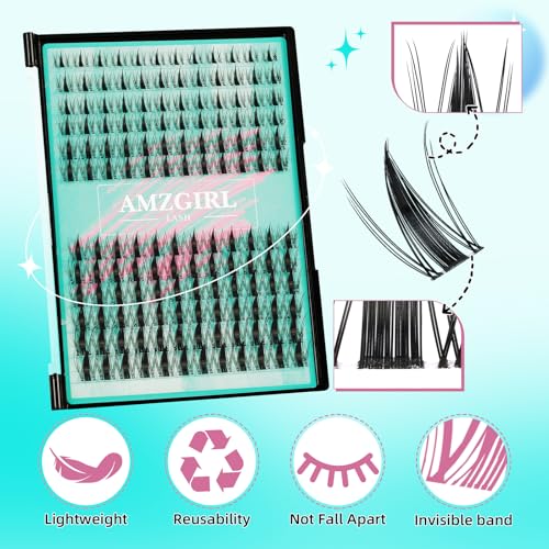 Manga Wimpern Cluster, 8–16mm DIY – Ansicht 3