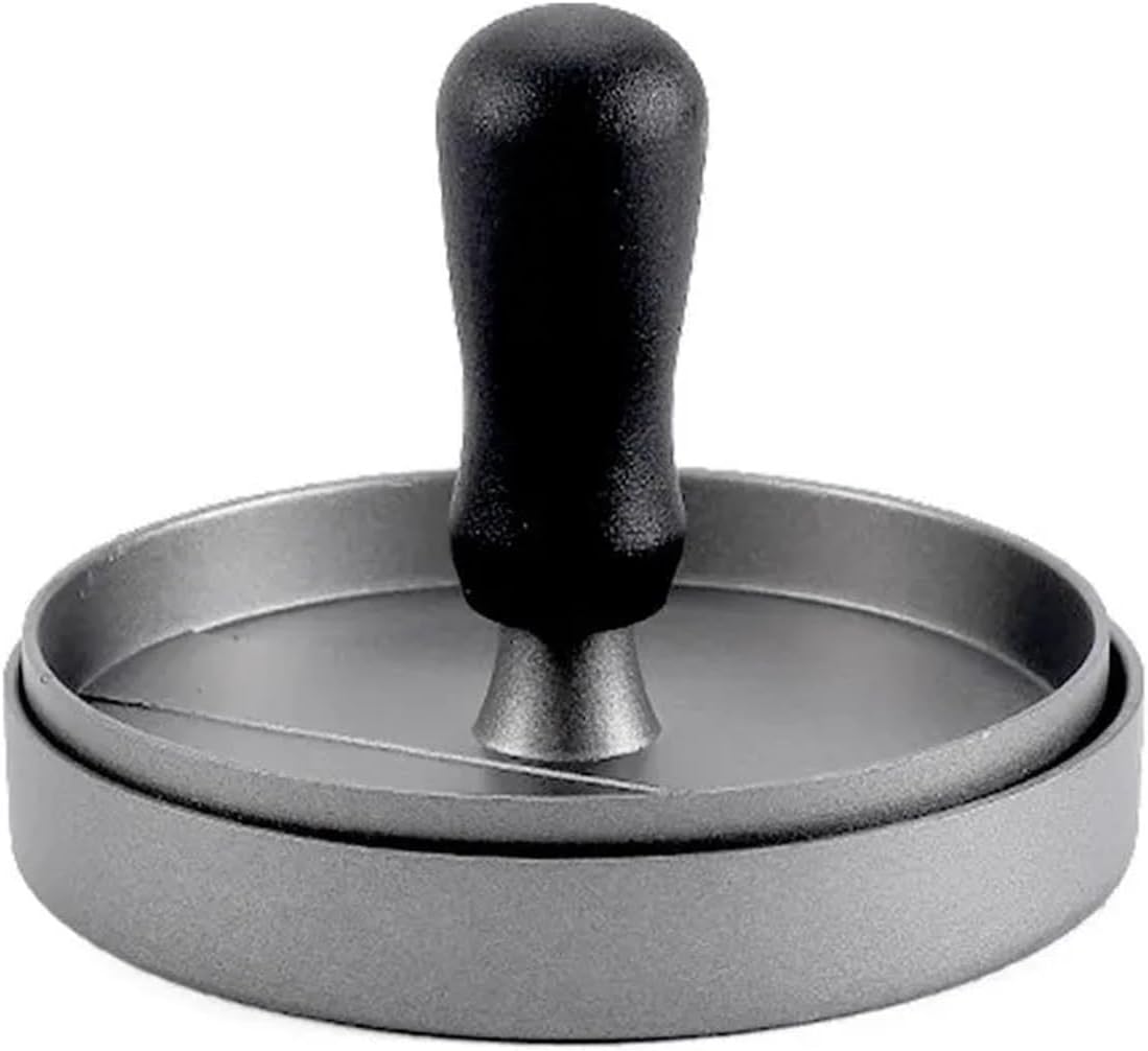 Press Manual Press Non-Stick Coating Press Food Aluminum Alloy Round Molds Grill Maker Mould (Color : Color 1)