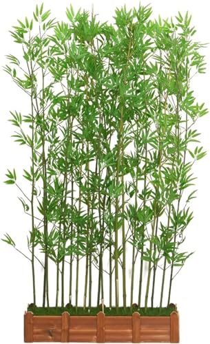 Biombo de bambú artificial tupido de 20 varas para separar ambientes 3