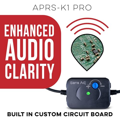 Image of BTECH APRS-K1 PRO Multi-Function Audio Interface Cable - USB-C Universal TNC Adapter with Built-In Auto PTT & Audio I /O - Compatible with APRSpro, APRSDroid