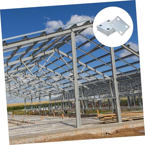 Plaque de base acier à souder premium pour fixation de bride et support de structure