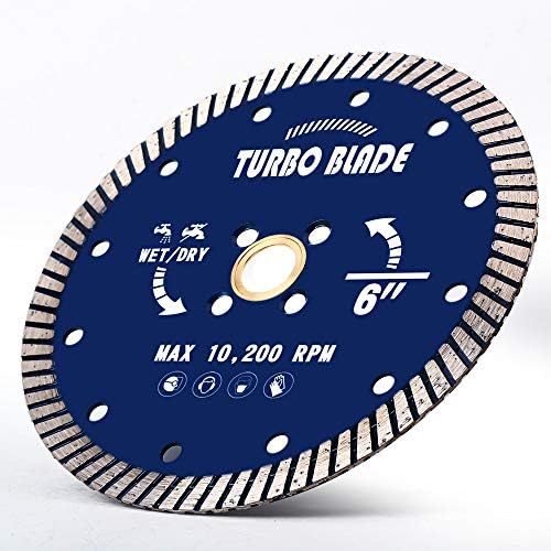 4.5 Inch Porcelain Tile Diamond Blade - 5/8-11 Arbor For Granite Marble Cutting