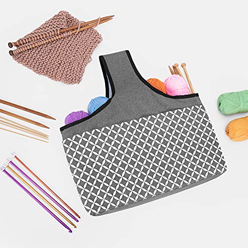 Yarwo Borsa per Filati, Porta Gomitolo, Organizer