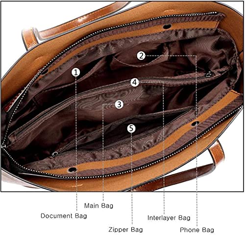 Image of Faux Leather Women Handbags Shoulder Hobo Bag Purse With Long Strap(Fits up to 12.9 inch Tablet /15.6 inch) Purse