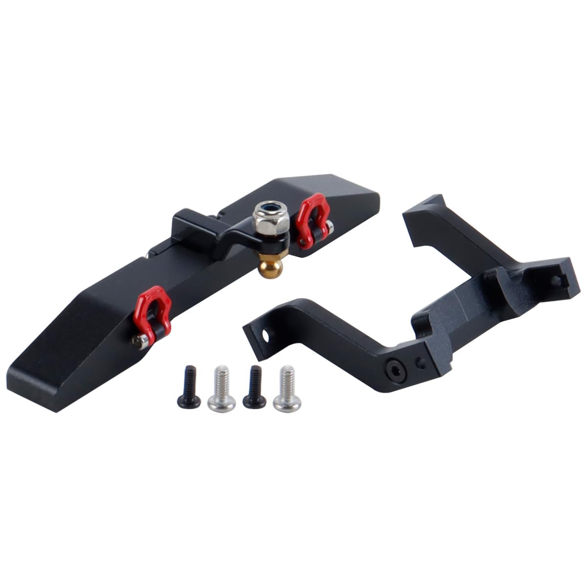 Durlo Rear Bumper CNC Aluminium Bumper for 1/18 RC Crawler TRX4M Upgrade Accessory​