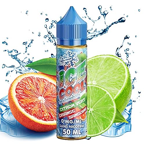 ice cool Citron Vert Orange Sanguine 100ml - Liquidarom - Sans Tabac - Sans  Nicotine : Amazon.fr: High-Tech