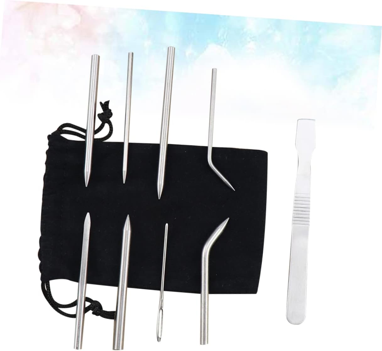 Anneome Stitching Lacing Needle Bracelet Knitting Needles DIY Jewelry Accessories for