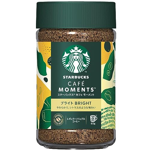 Image of Starbucks Cafe Moment Bright 65g | Regular Soluble Coffee | 32 Cups | Blonde Roast | Made in Japan