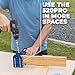 Kreg Pocket-Hole Jig - KPHJ520PRO2 - New Model - Premium Carpentry & Woodworking Tool - For Materials 1/2-1 1/2 Inches Thick - Includes 60 Pocket-Hole Screws