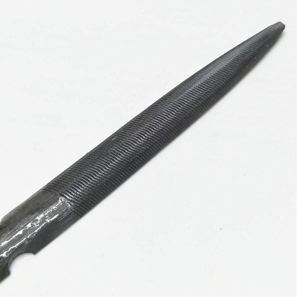 20,5 cm, Halbkreis-Raspelfeile Aus Stahl Mit Groben Zähnen, Doppelkopffeile, Zimmermannswerkzeug-Set, Geeignet Zum Feilen Verschiedener Wachse, Harze Und Holzschnitzereien