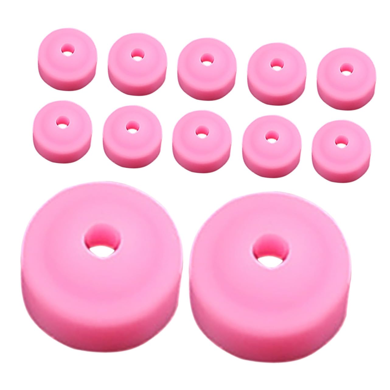 30 tappi antipolvere in silicone per fresa per unghie, antipolvere, per manicure e pedicure, per trapano a lunga durata