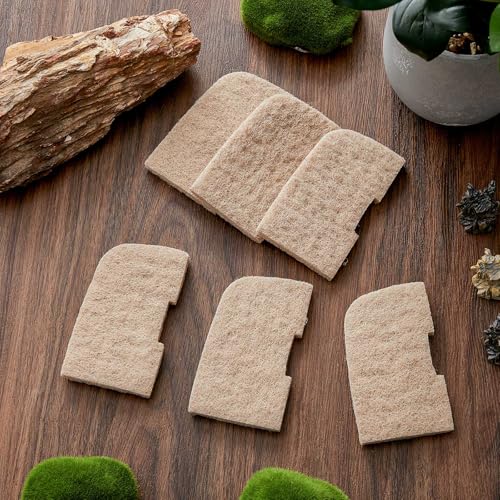 Image of Threlaco 10 Pack Ammonia Remover Pads Compatible with Fluval 307 /407 /306 /406, Aquarium Filter Replacement Pads for Fish Tank (Ammonia Remover)