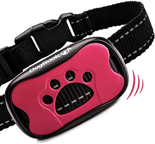 DogRook Rechargeable Bark Collar - Humane, No Shock Training Collar - Action Without