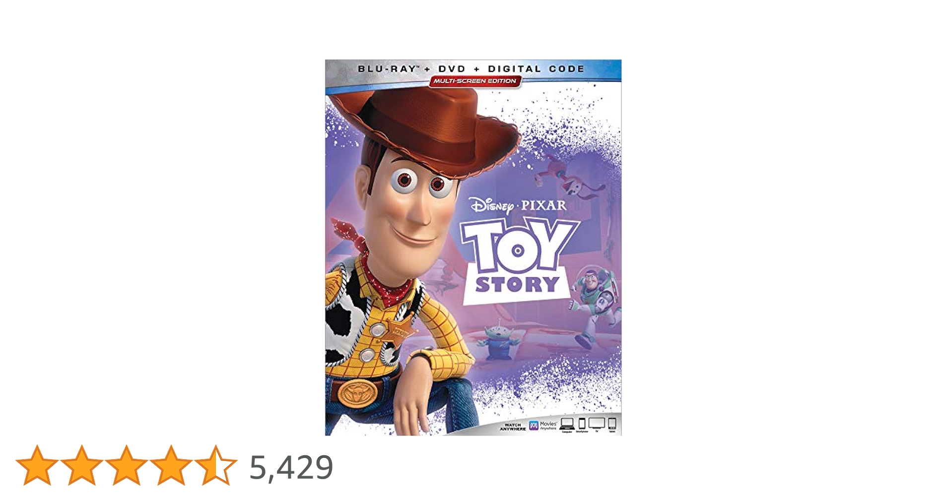 TOY STORY [Blu-ray]: Amazon.co.uk: DVD & Blu-ray