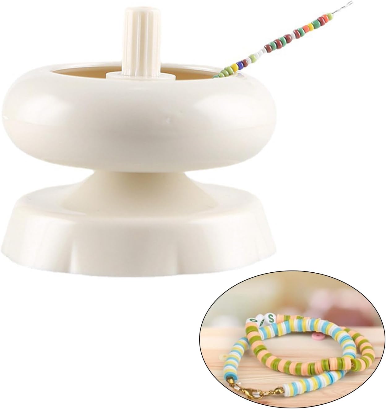 Bead Loader with Flexible Eye Needle Sturdy Beadwork Supplies Set with Sturdy Stringer and Large Eye Needle Creative Jewelry Tool