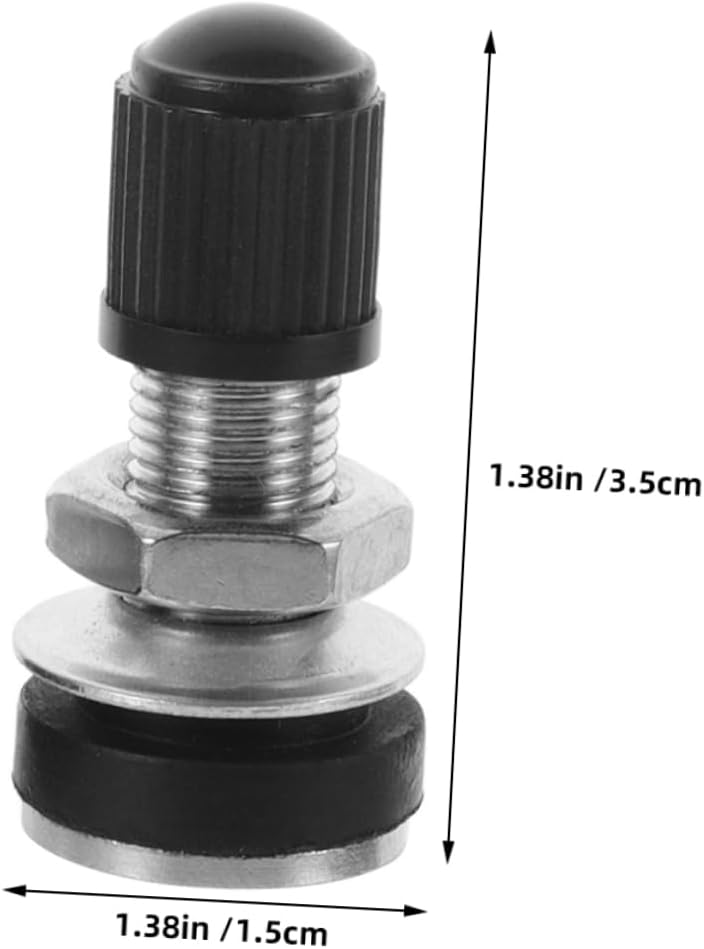 GARVALON Tire Valve Stem Replacement Valve for Cars Trucks and Motorcycles Airtight Seal for Vehicle Tires Easy Installation