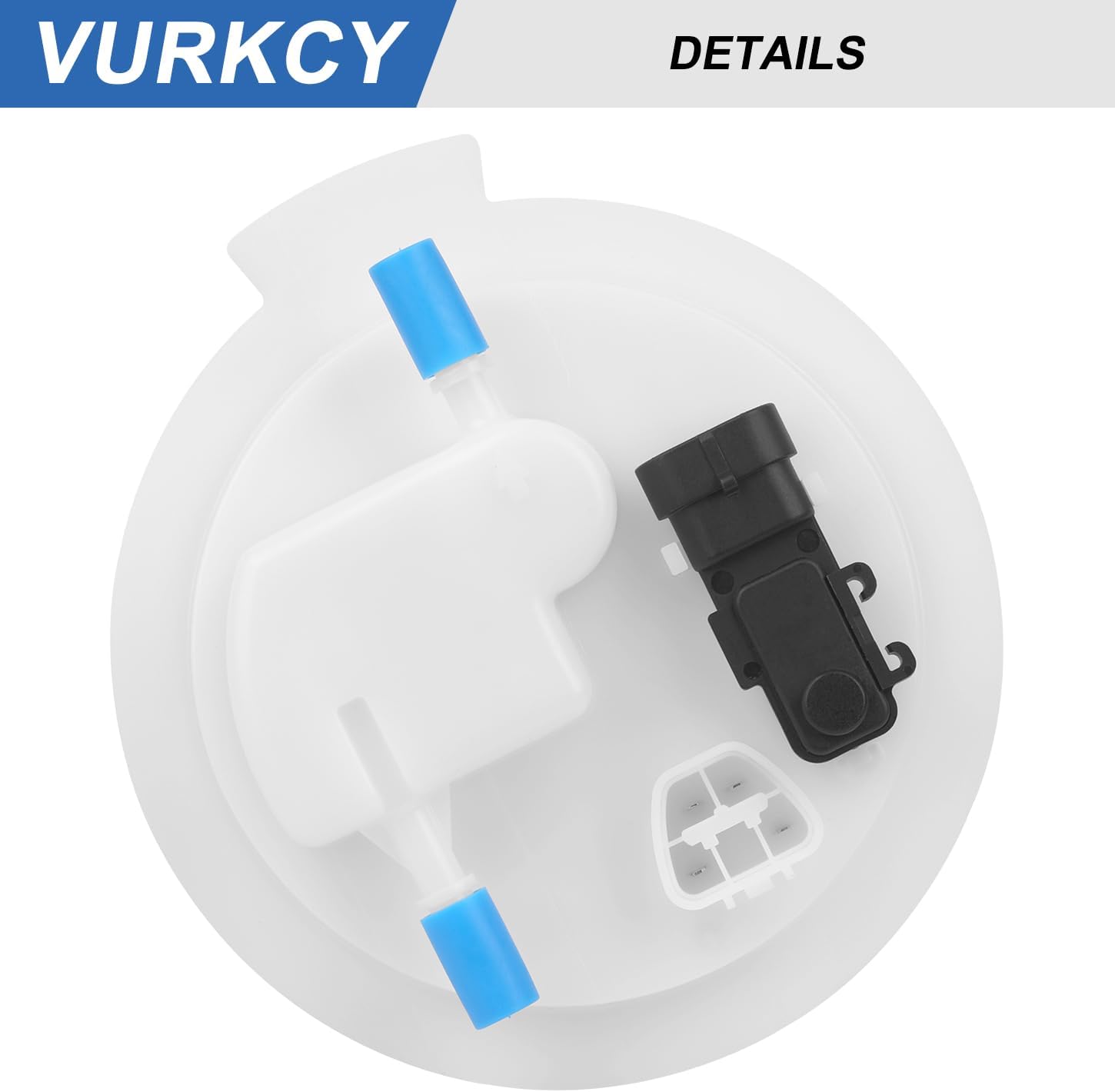 Electric Fuel Pump Module Assembly with Pressure Sensor Compatible with Hyundai Santa Fe 2007 2008 2009, 2.7L 3.3L V6, Gas, Replacement E8821M 31110-0W000 - Image 5