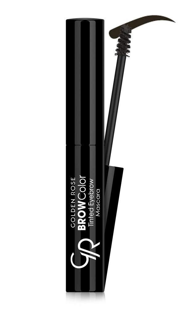 Golden Rose Brow Color Tinted Eyebrow Mascara No: 06 Deep Brown - Fiber İçerikli Kaş Maskarası