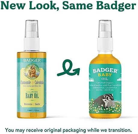 Badger Baby Oil Bebek Bakım Yağı 118ml - Görsel 3