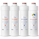 iSpring F4RO5004FAK 1-Year Replacement Filter Pack for RO5004F-AK Tankless Reverse Osmosis System