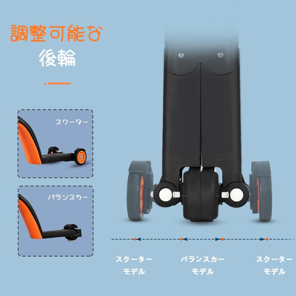 多機能三輪車 イエロー 7in1 折りたたみ式 安全設計1歳〜5歳 ⭐️新品