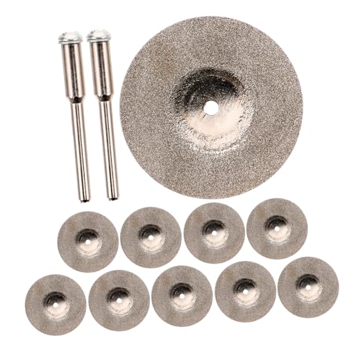 HEALLILY Versatile 10-Pack Cutting Discs Diamond Grinding Wheels for Tile Marble Stone Metal Cutting