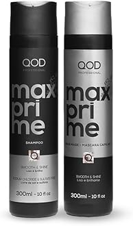PRO Max Prime Shampoo and After Straightening Mask Set | For Straight or Straightened Hair | Prolong The Smooth Effect or Straighted Hair| 300ML - 10fl oz each