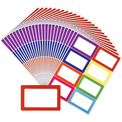 Pacific Mailer Name Tag Stickers Label Stickers Name Stickers for School Office Home Meeting [200 Labels, 3.5" x 2.25"] Cover