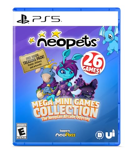 Neopets - Mega Mini Games Collection - The Neopian Arcade Odyssey (�A����:�k��) - PS5