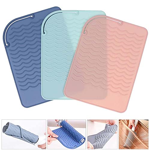 Almohadilla aislante de silicona para planchas y rizadores miniatura 6