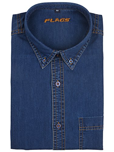 Image of FLAGS Men's Regular Fit Casual Shirt
