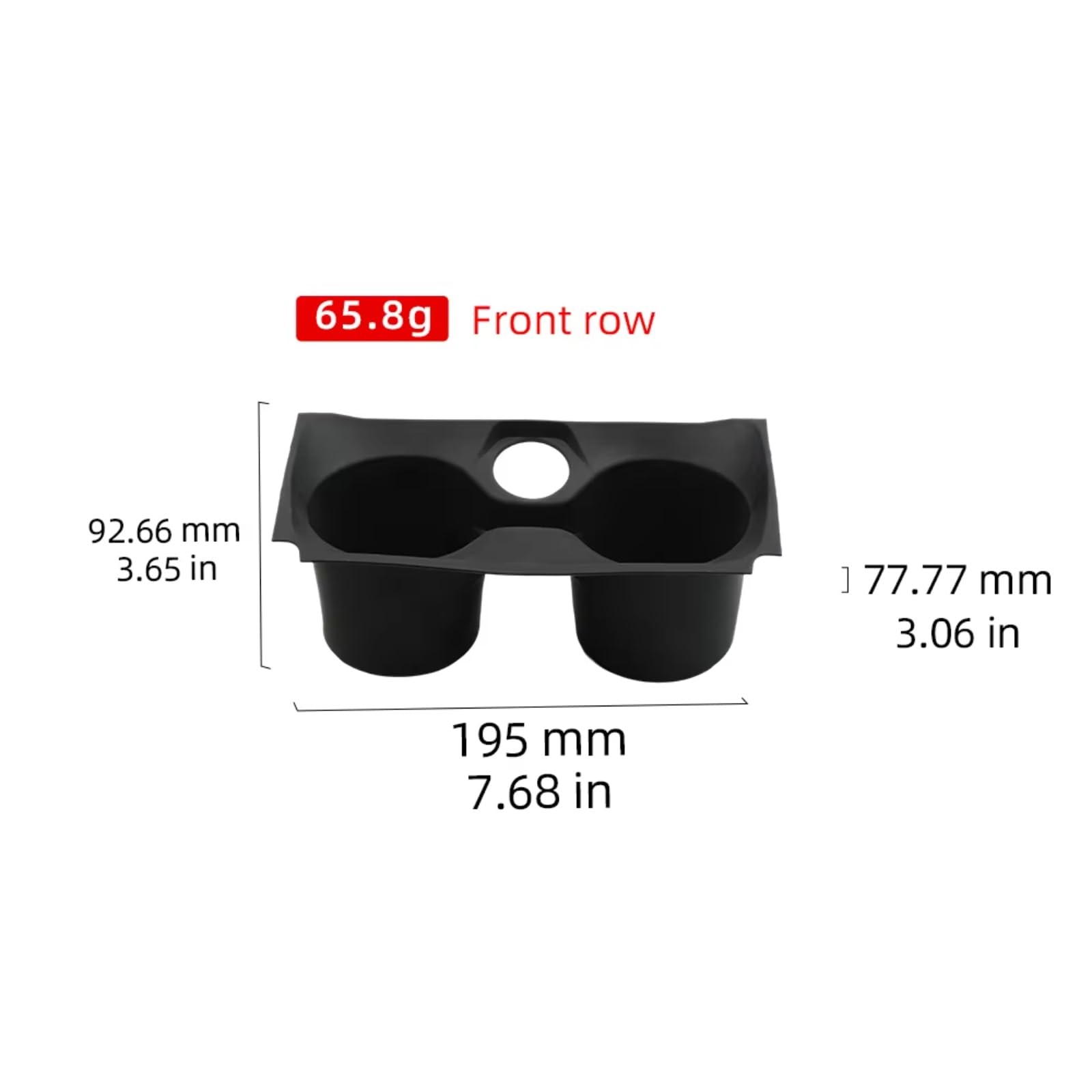 Auto Innenraum Zubehör Compatibile Con BMW Per F22 F23 Serie 2 2011-2013 M2 F87 2015-2018 Accessori Portabicchieri Di Scarico Console Centrale Auto 51166993607-1