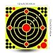 LikeLety 50 Pack 12x12 Inch Splatter Adhesive Targets Stickers for Outdoor Indoor Shooting Practice