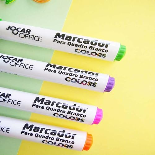 Marcador Para Quadro Branco Estojo c/4 Cores Jocar