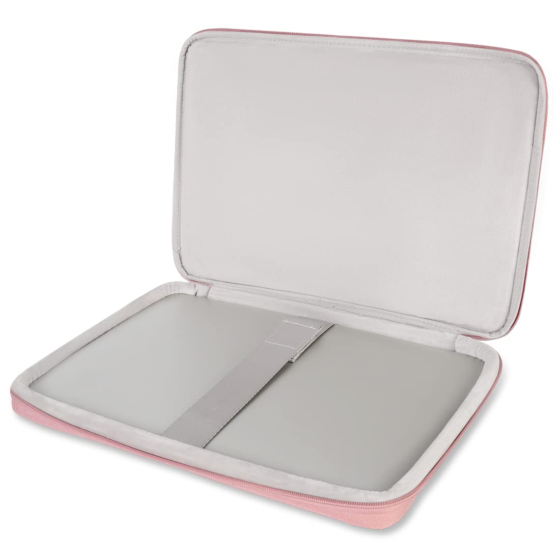 DOMISO 13,3 pollici Laptop Custodia protettiva Sleeve Cover antiurto Notebook Case, Rosa