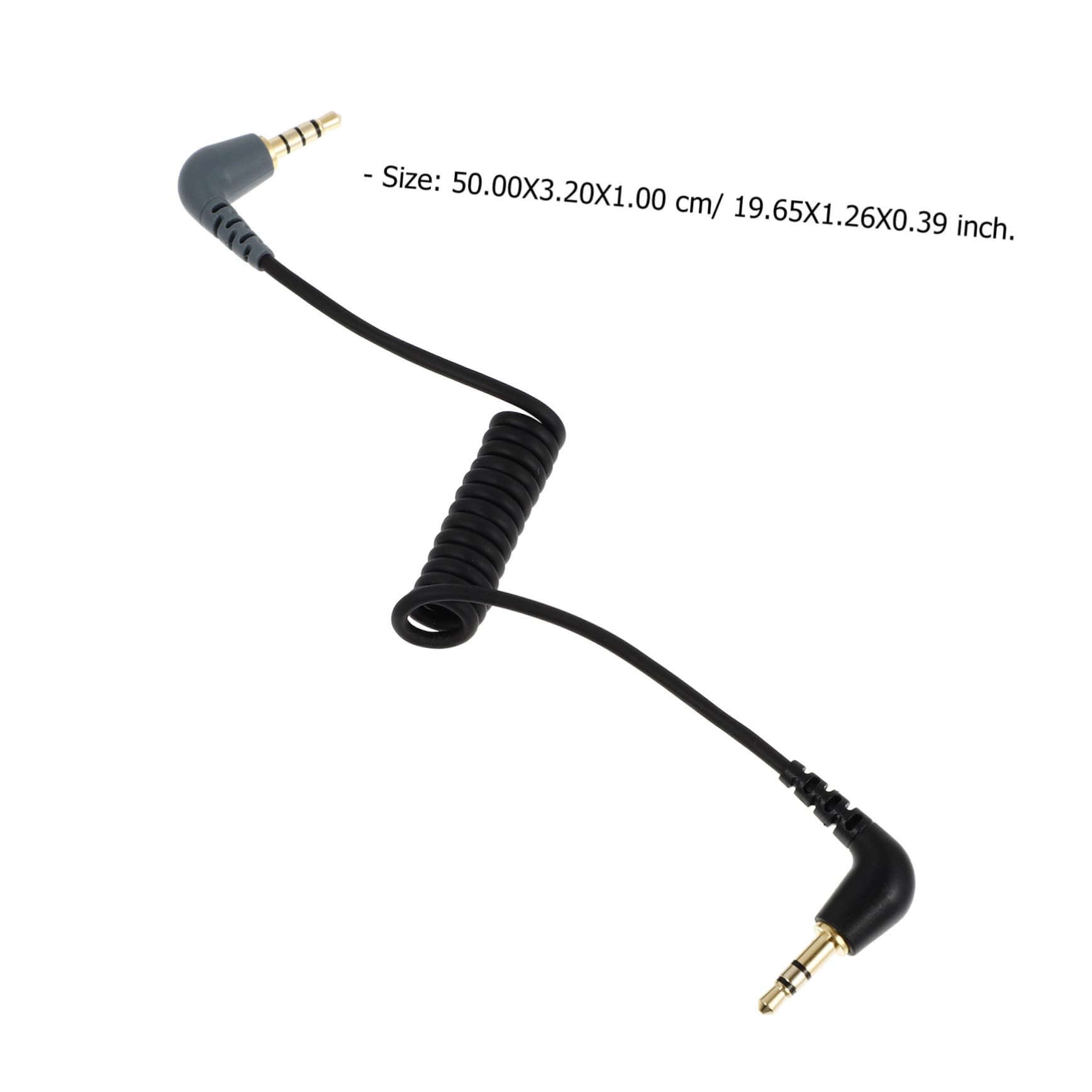 3pezzi Audio Per Microfono Adattatore Per Smartphone Design Resistente Connettori Placcati Per Registrazione Video