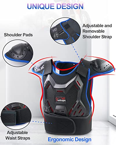 StarknightMT 5-12 Kids Dirt Bike Gear Youth Motocross Chest Protector Suit - Image 2