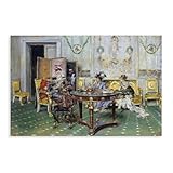 QIENAZIO Póster artístico académico de Giovanni Bordini con texto en inglés "A Casual Talk About Giovanni Bordini", 40 x 60 cm