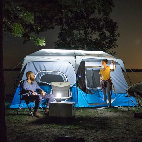 CORE 9 Person Instant Cabin Tent with LED Lights