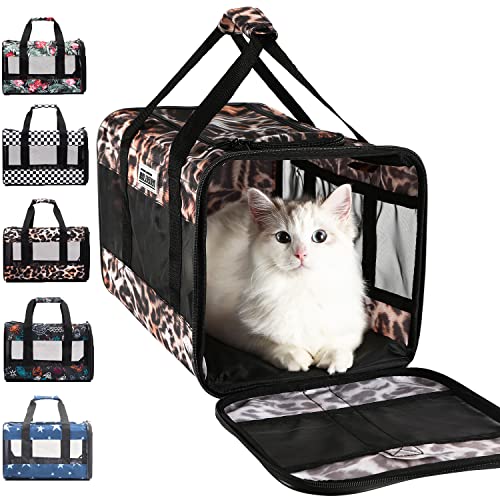 Edenpetz ペットキャリーバッグ 猫キャリーバッグ 猫 小型犬用 軽量 携帯しやすい 車載/旅行/通院/アウトドア ペット用品