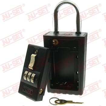 S.H.A.D.O FAX PW 34 Namlook HIA 未開封 NU-SET Lock | 3 Digit 26-Alpha Combination Lock Box | Keyed