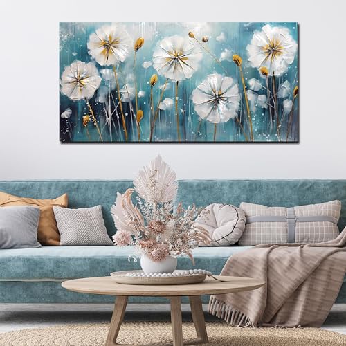 Décoration murale pissenlit pour réchauffer un mur blanc vide - 3