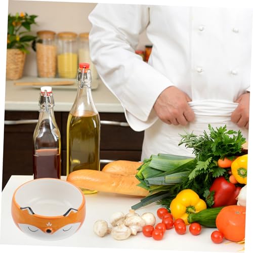 Bol à salade en céramique compatible micro-ondes résistant et mignon - 8