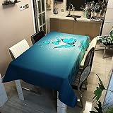 Nappe imprimée Papillon décoration Table Basse étanche pour Salon-Articles de Cuisine-décor à la Maison Nappe A5 140x180 cm